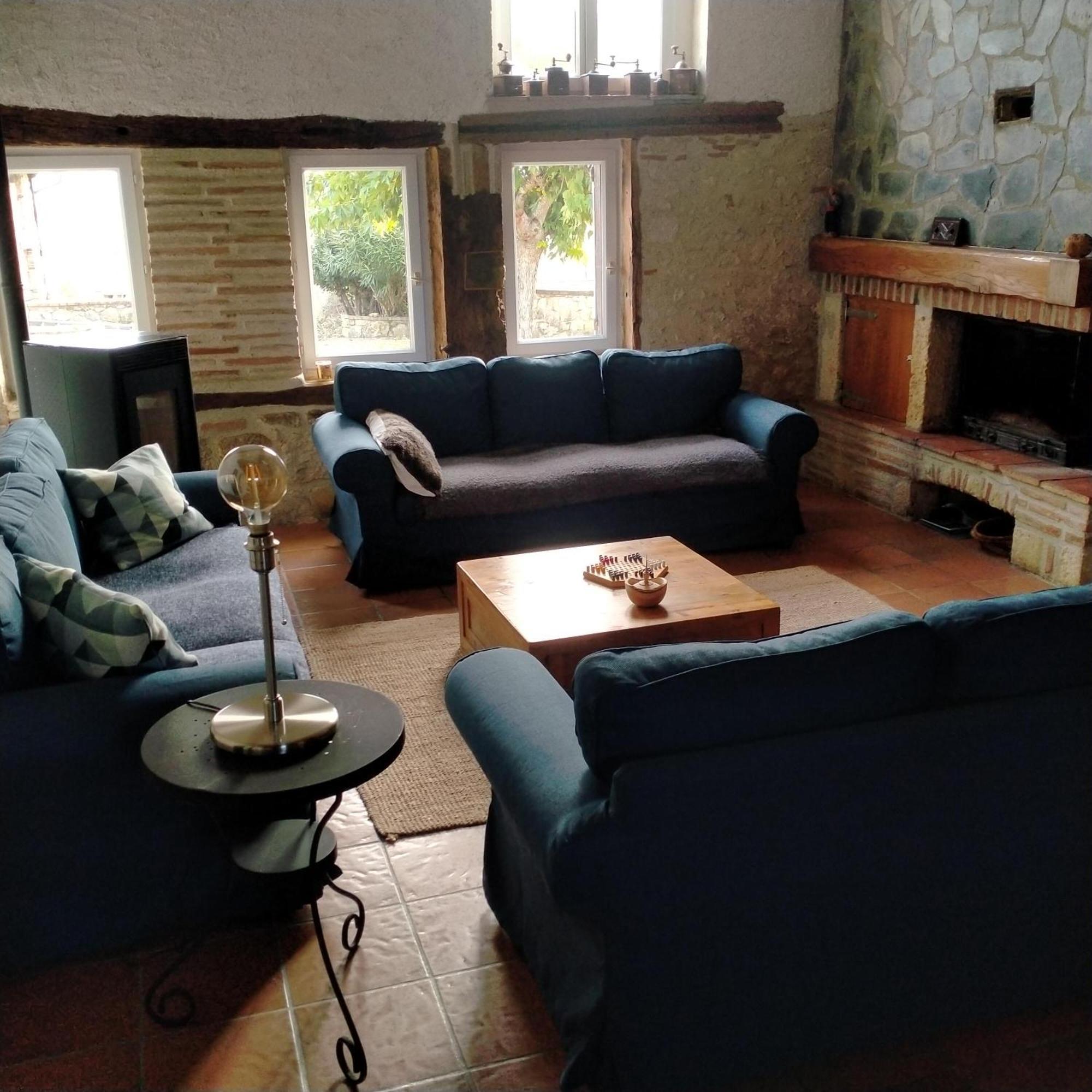 Bed and Breakfast La Fezendes Miradoux Exterior foto